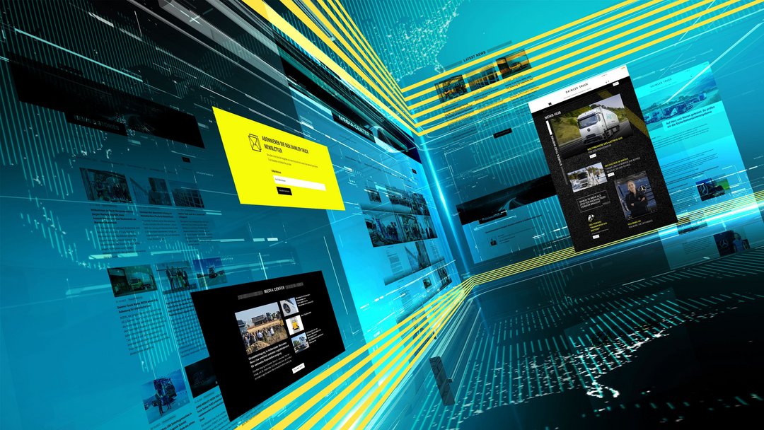 Visualisation of the 澳洲的幸运5官网 Newsroom