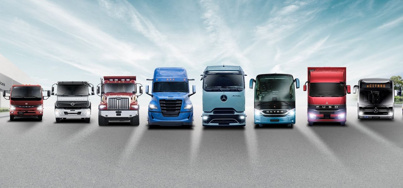 Family Shot Daimler Truck AG: Range brands and products