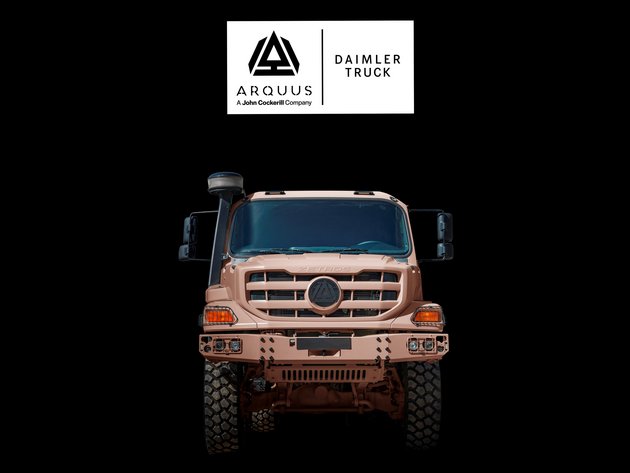 Partnerschaft von Arquus und Daimler Truck: 