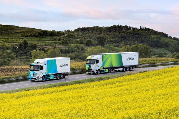 Mercedes-Benz Trucks presents the new eActros 400 based on the eActros 600 