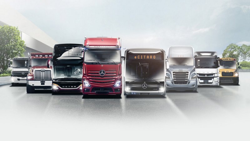 Visual Daimler Truck Annual General Meeting 2022: Range Vehicles