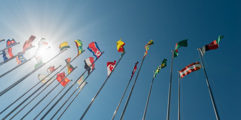 Flags of different Nations