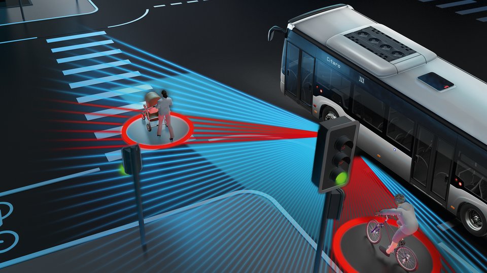 Safety Assistance System Daimler Buses